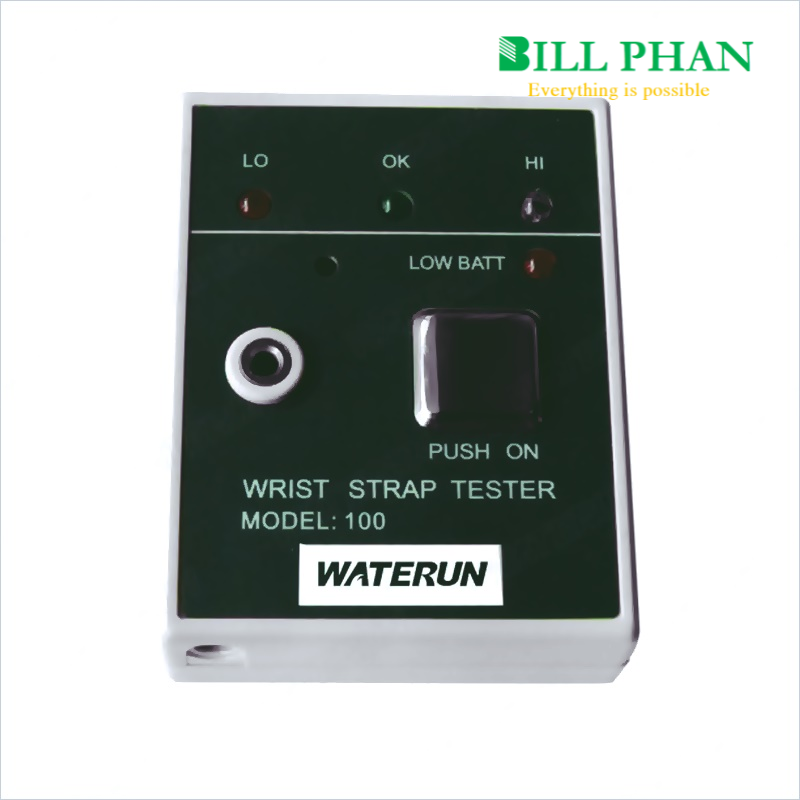 Thiết Bị Đo Tĩnh Điện Vòng Đeo Tay: Wrist Strap Tester Waterun-100